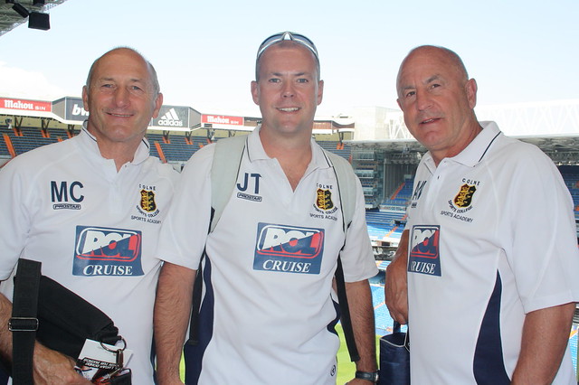 Veterans at Bernabeu Stadium