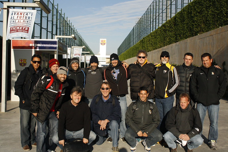 Group at Camp Nou Barcelona